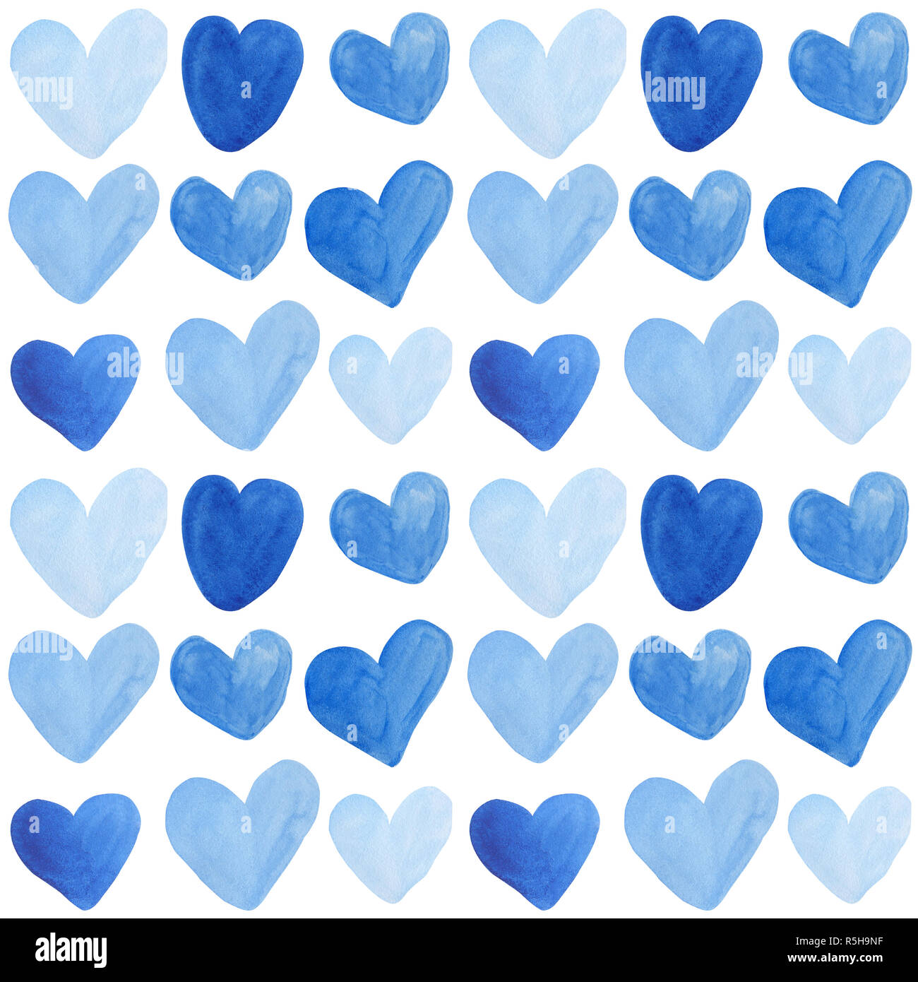 Blue hearts hi-res stock photography and images - Alamy