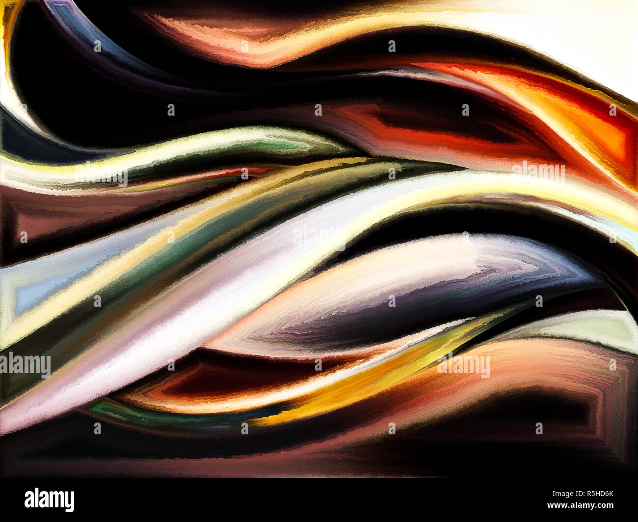 Abstract arrangement of fragmented shapes hi-res stock photography and ...