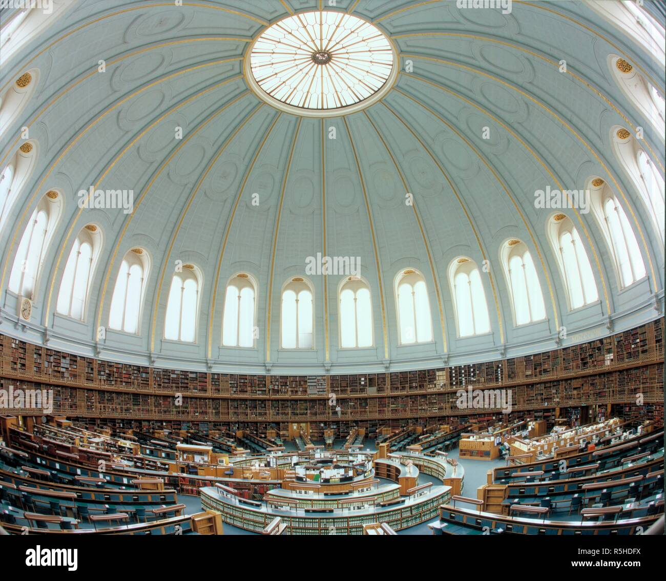 British Library Reading Room. 20th century. The British Library Reading