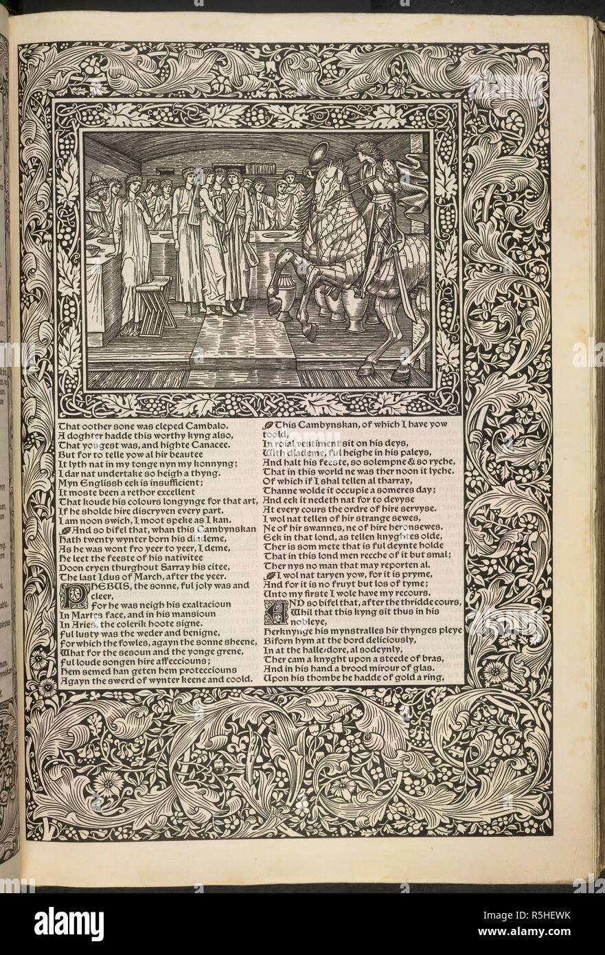 The kelmscott chaucer hi-res stock photography and images - Alamy