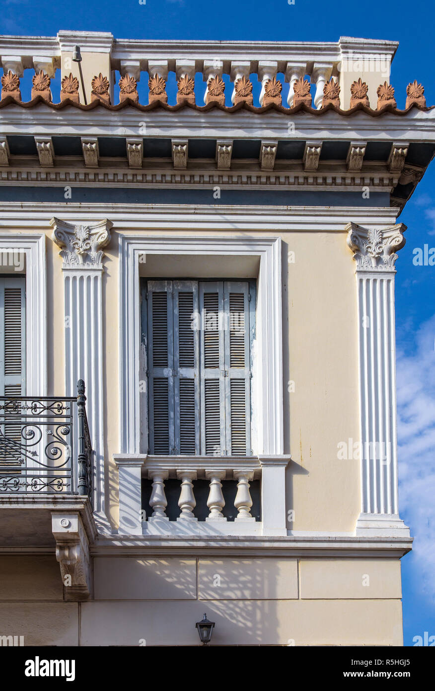 Traditional greek style window hires stock photography and images Alamy