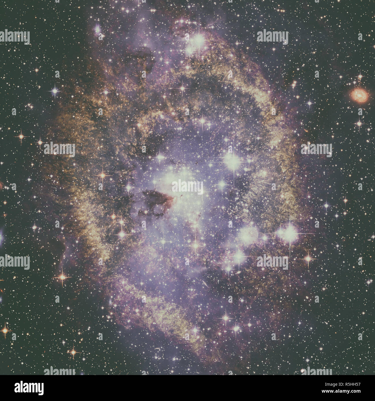 Star formation in the Large Magellanic Cloud Stock Photo - Alamy