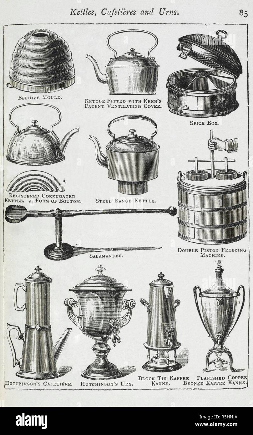 coloured kettles