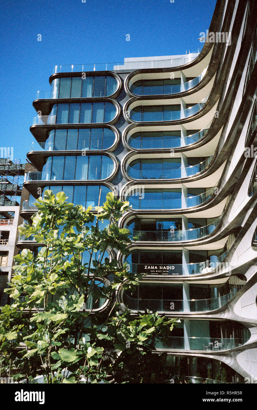 Zaha Hadid apartment building. Chelsea, New York City, United States of