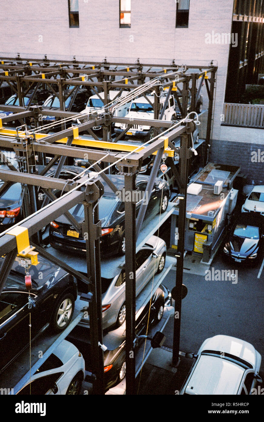 Automated car park Chelsea, New York City, United States of America Stock Photo Alamy