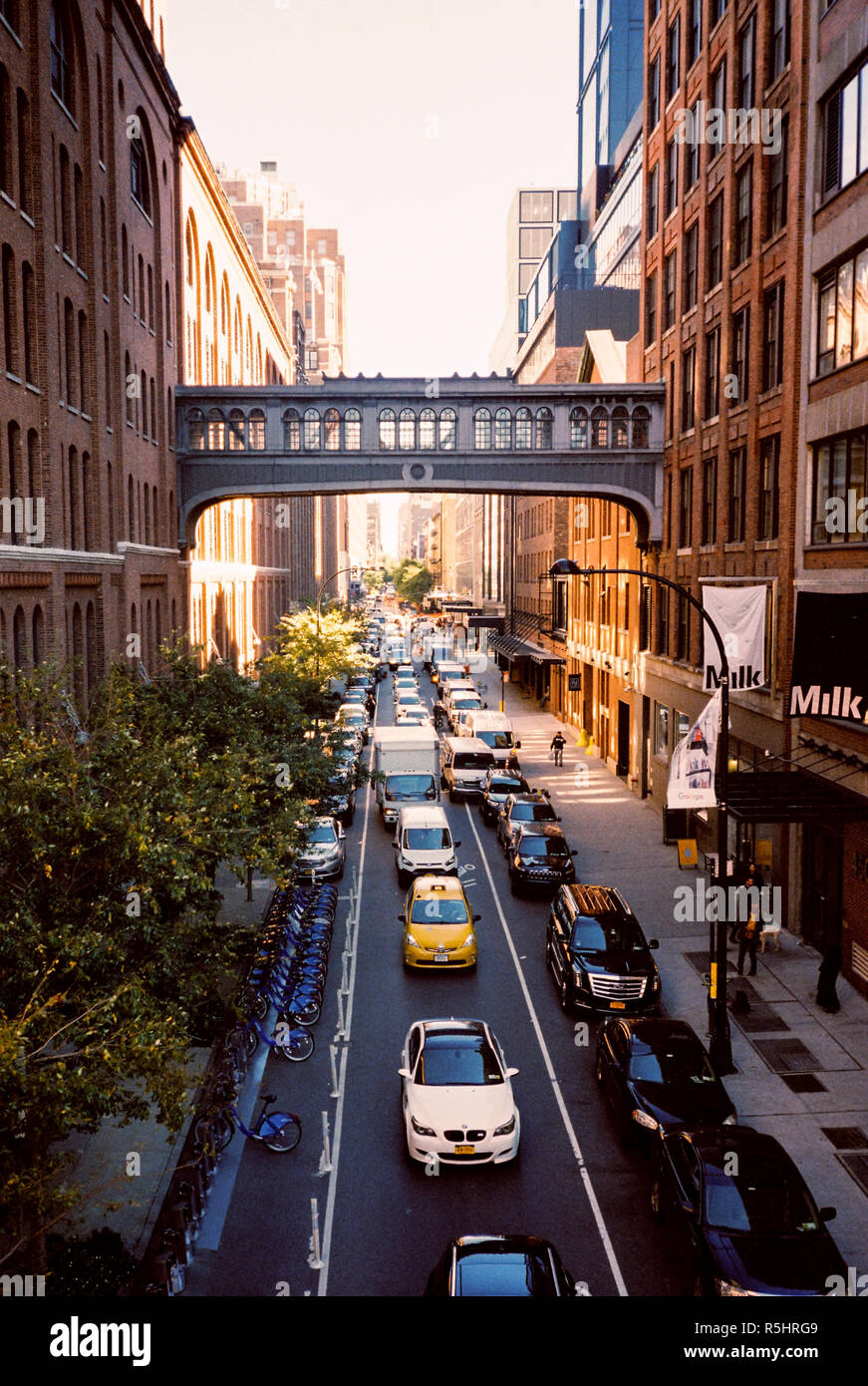 West 15th Street Skybridge Or Sky Bridge Photographed From The