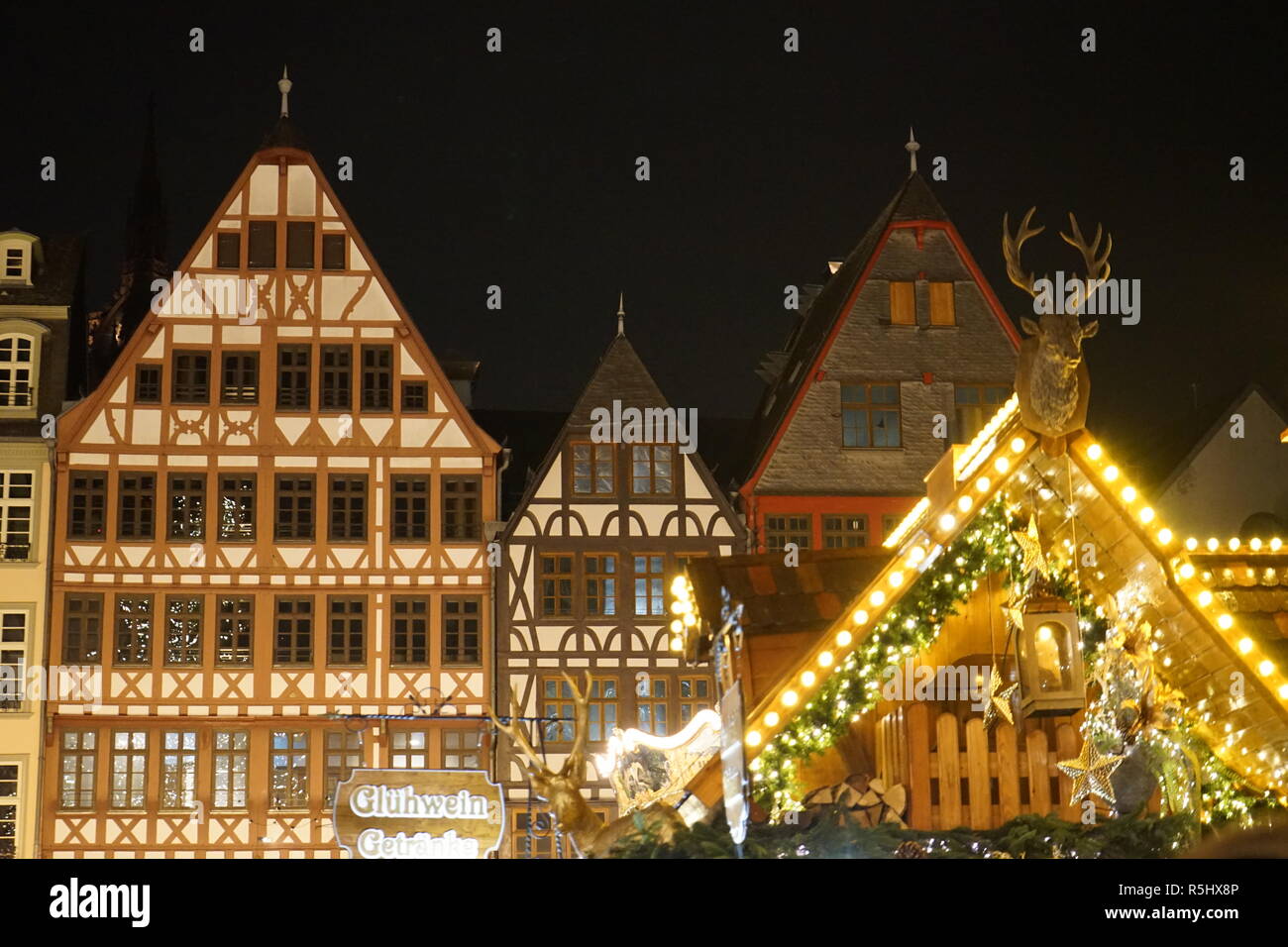 Weihnachtsmarkt 2018 Frankfurt Am Main Germany Stock Photo