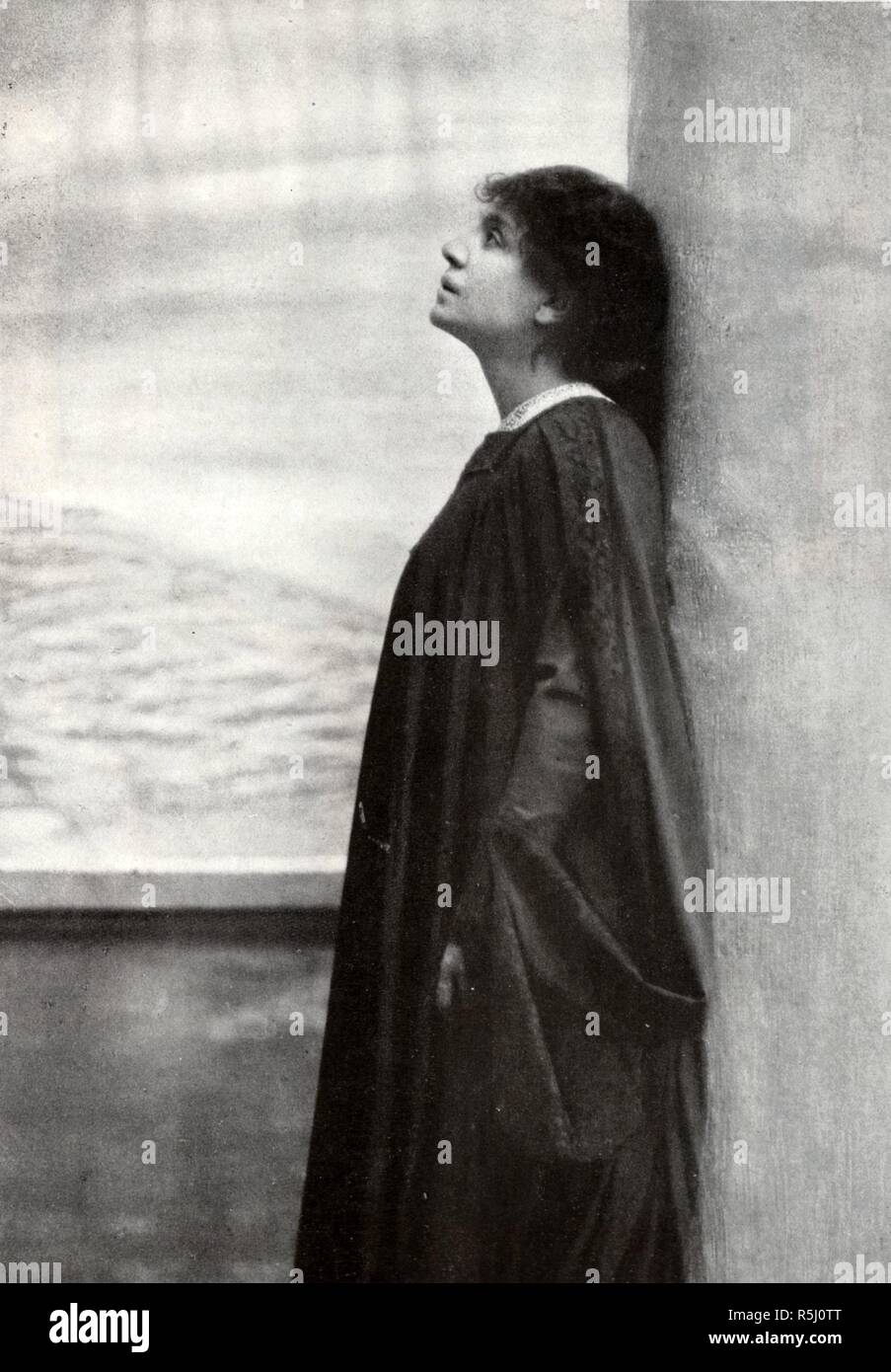 Portrait of the actress Eleonora Duse (1858-1924). Museum: PRIVATE