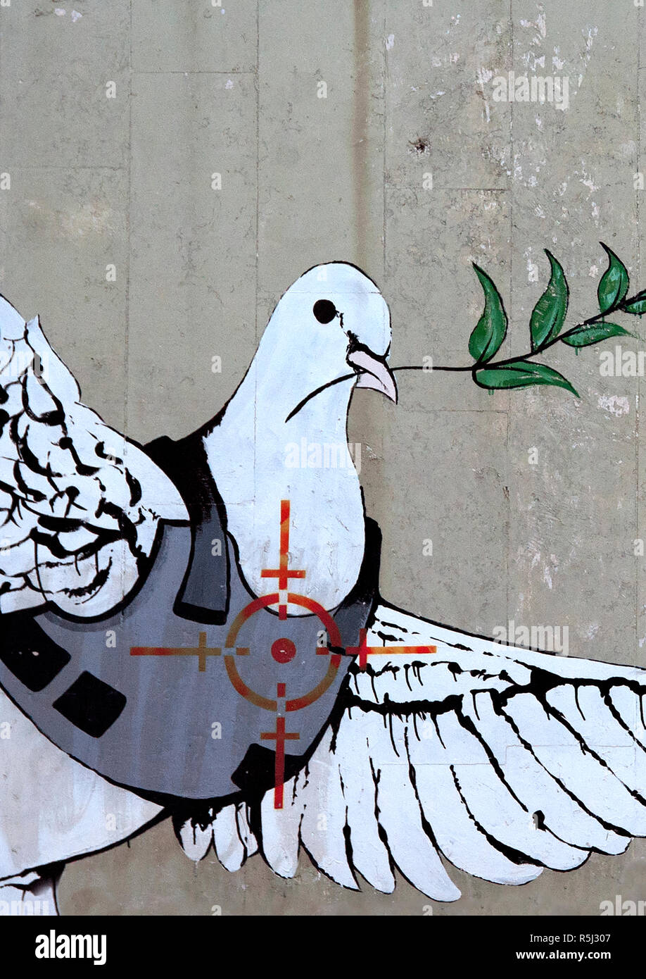 Dove of peace banksy hi-res stock photography and images - Alamy