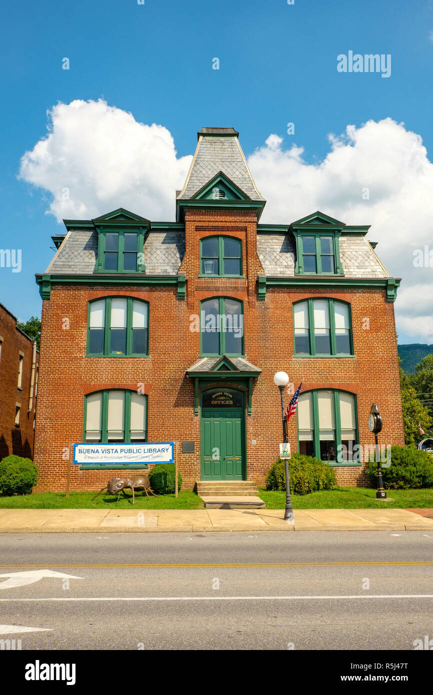 Buena Vista Public Library, Old Couthouse, 2110 Magnolia Avenue, Buena