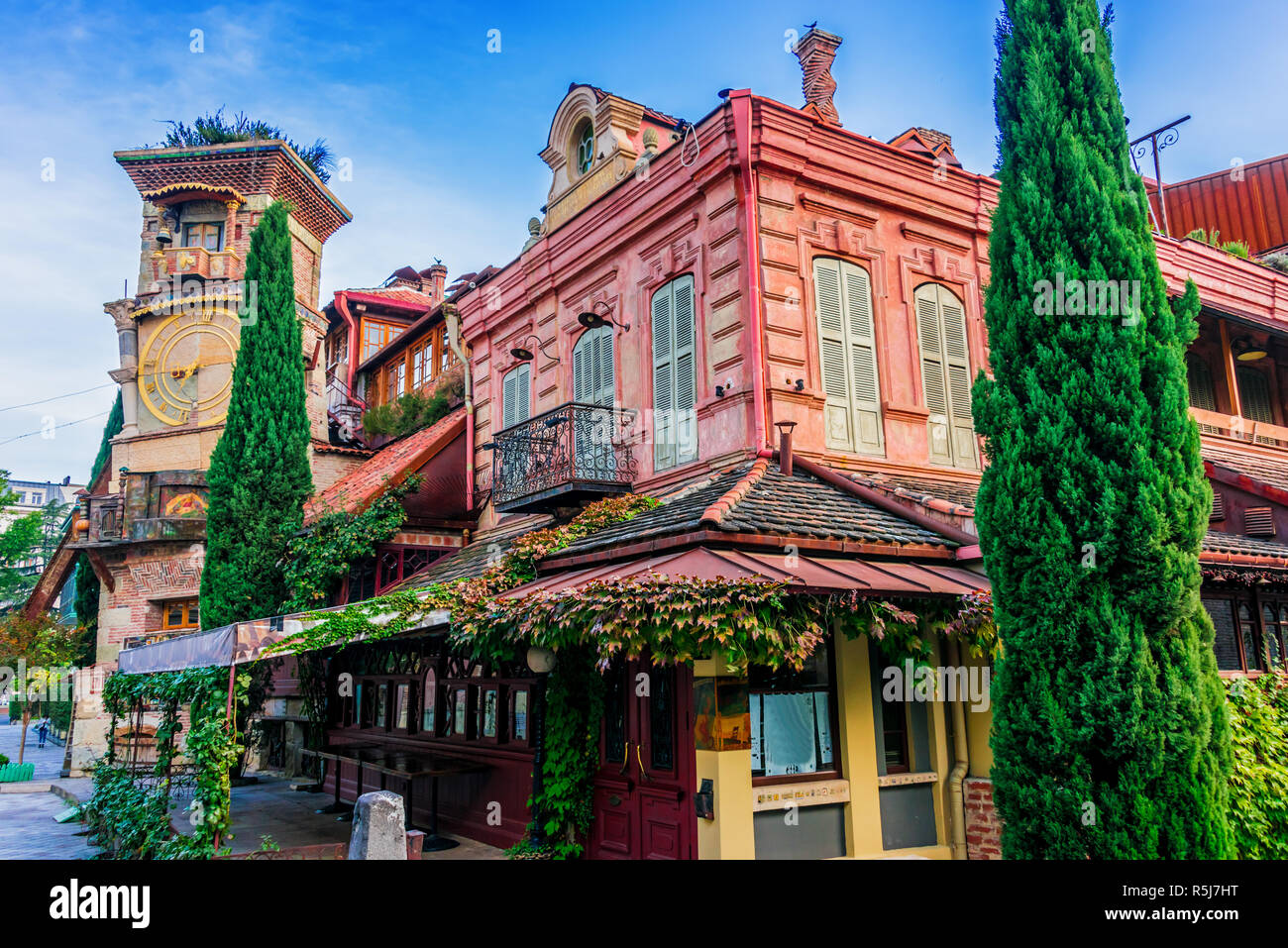 TBILISI, OCT 24, 2018 Rezo Gabriadze Theater of