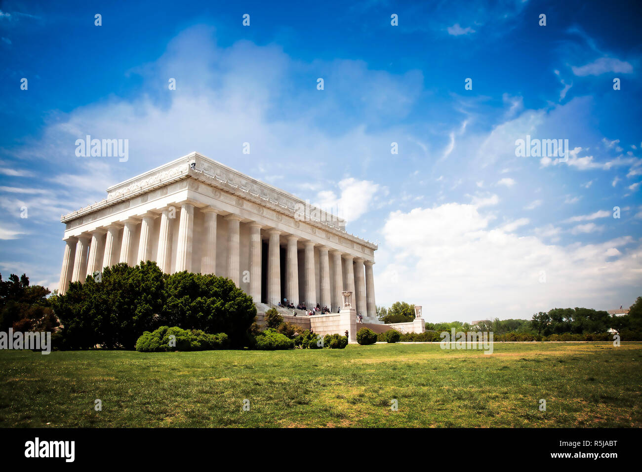 The Lincoln Memorial on the National Mall, Washington, DC. Stock Photo