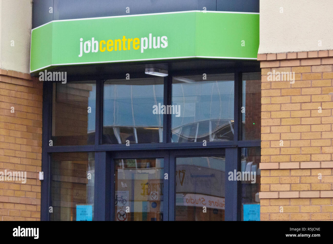 Job Centre Plus, UK Stock Photo