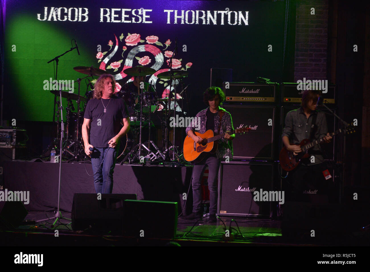 A Very Special Evening performance by Bruce Kulick, along with Todd Kerns, Brent Fitz and Zach Thorne with special guest Jacob Reese Thornton in concert to benefiting the American Diabetes Association at Revolution Live on October 30, 2018 in Fort Lauderdale, Florida.  Featuring: Matt Kramer, Jacob Reese Thornton Where: Fort Lauderdale, Florida, United States When: 31 Oct 2018 Credit: Johnny Louis/WENN.com Stock Photo