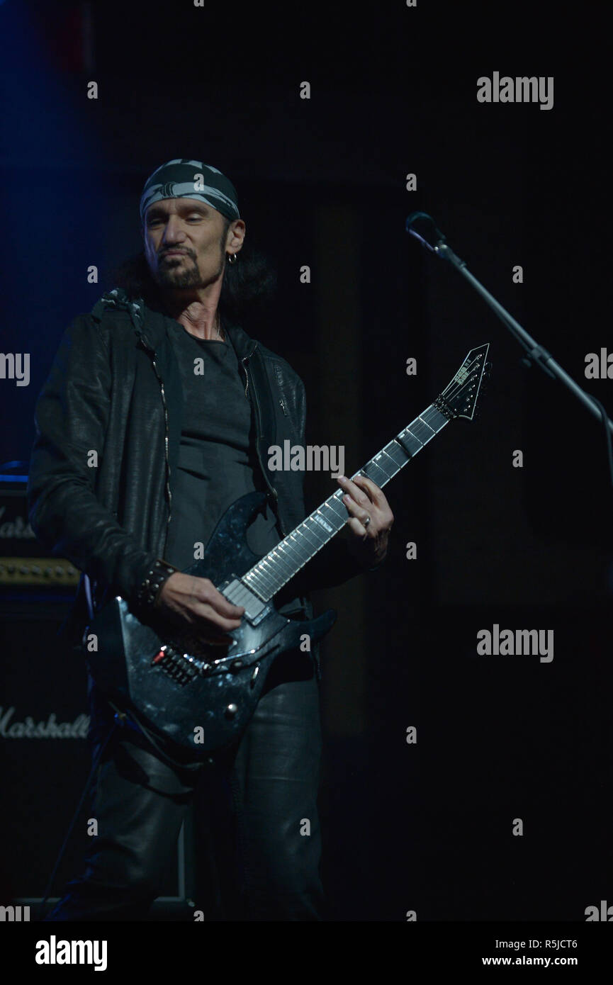 A Very Special Evening performance by Bruce Kulick, along with Todd Kerns, Brent Fitz and Zach Thorne with special guest Jacob Reese Thornton in concert to benefiting the American Diabetes Association at Revolution Live on October 30, 2018 in Fort Lauderdale, Florida.  Featuring: Bruce Kulick Where: Fort Lauderdale, Florida, United States When: 31 Oct 2018 Credit: Johnny Louis/WENN.com Stock Photo