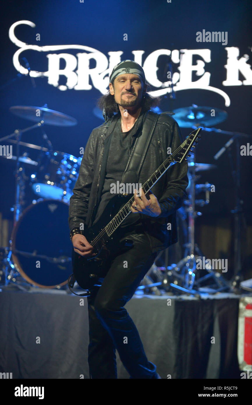 A Very Special Evening performance by Bruce Kulick, along with Todd Kerns, Brent Fitz and Zach Thorne with special guest Jacob Reese Thornton in concert to benefiting the American Diabetes Association at Revolution Live on October 30, 2018 in Fort Lauderdale, Florida.  Featuring: Bruce Kulick Where: Fort Lauderdale, Florida, United States When: 31 Oct 2018 Credit: Johnny Louis/WENN.com Stock Photo