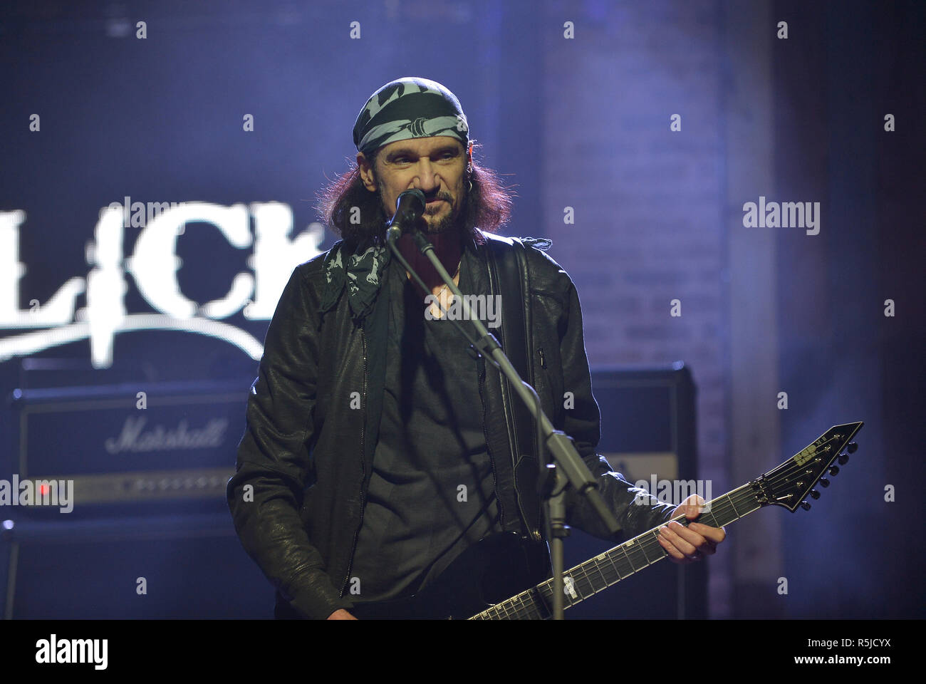 A Very Special Evening performance by Bruce Kulick, along with Todd Kerns, Brent Fitz and Zach Thorne with special guest Jacob Reese Thornton in concert to benefiting the American Diabetes Association at Revolution Live on October 30, 2018 in Fort Lauderdale, Florida.  Featuring: Bruce Kulick Where: Fort Lauderdale, Florida, United States When: 31 Oct 2018 Credit: Johnny Louis/WENN.com Stock Photo