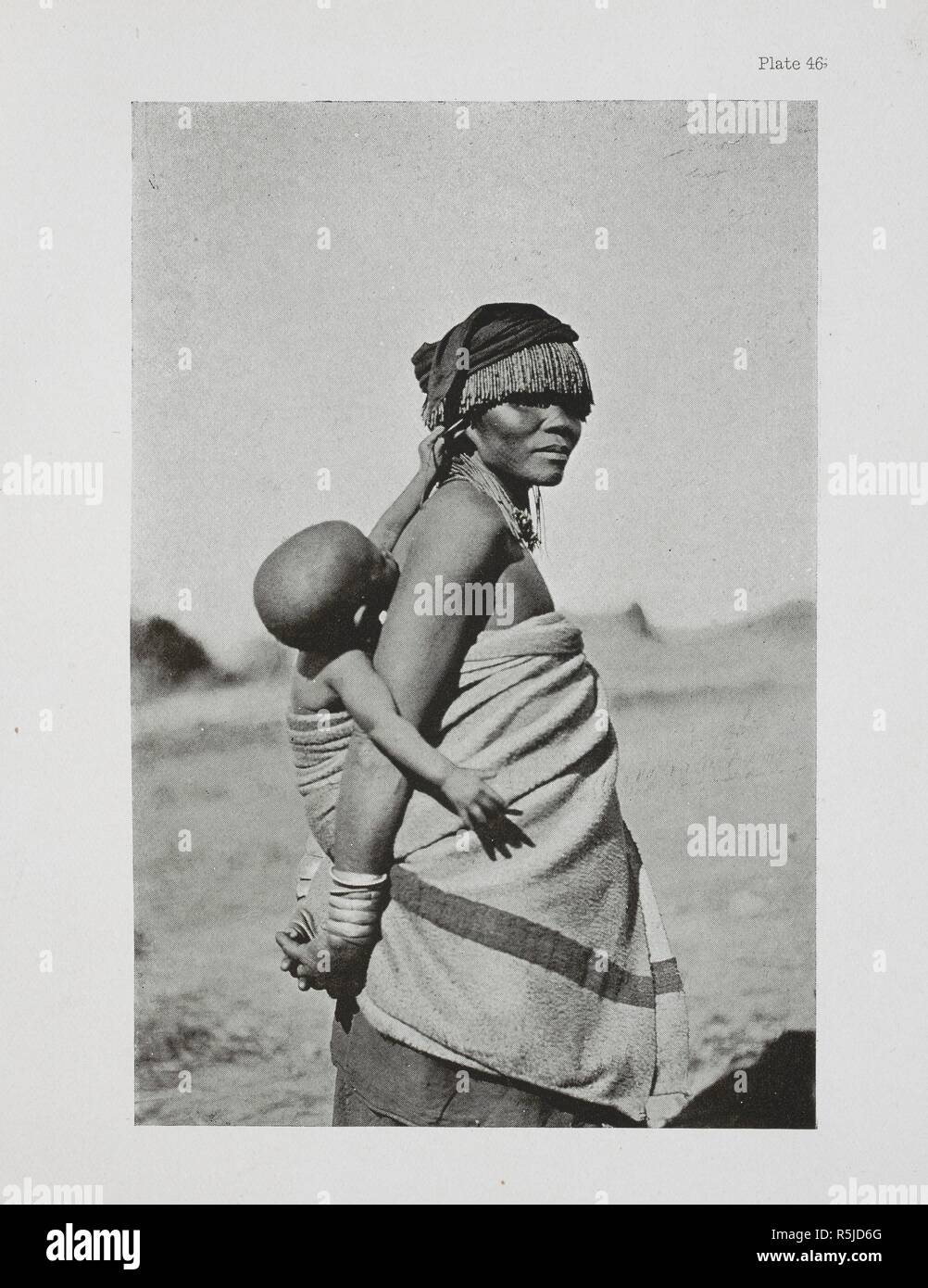 Pondo motherhood. The Essential Kafir ... With one hundred full-page illustrations by the author. London : Adam & Charles Black, 1904. Source: 10096.h.20 plate 46. Author: Kidd, Dudley. Stock Photo