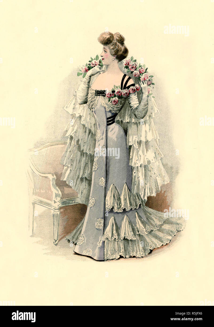 Victorian gowns hi-res stock photography and images - Alamy