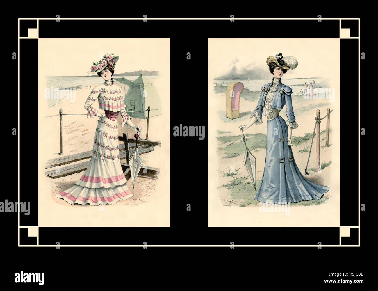 Victorian vintage illustrations hi-res stock photography and images - Alamy