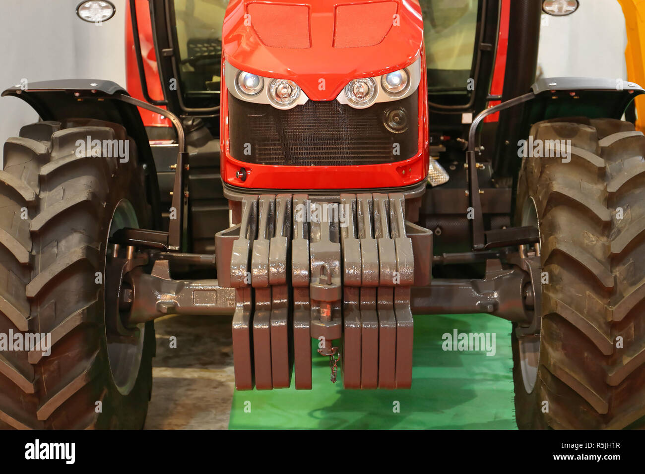 Tractor Weights Stock Photo Alamy