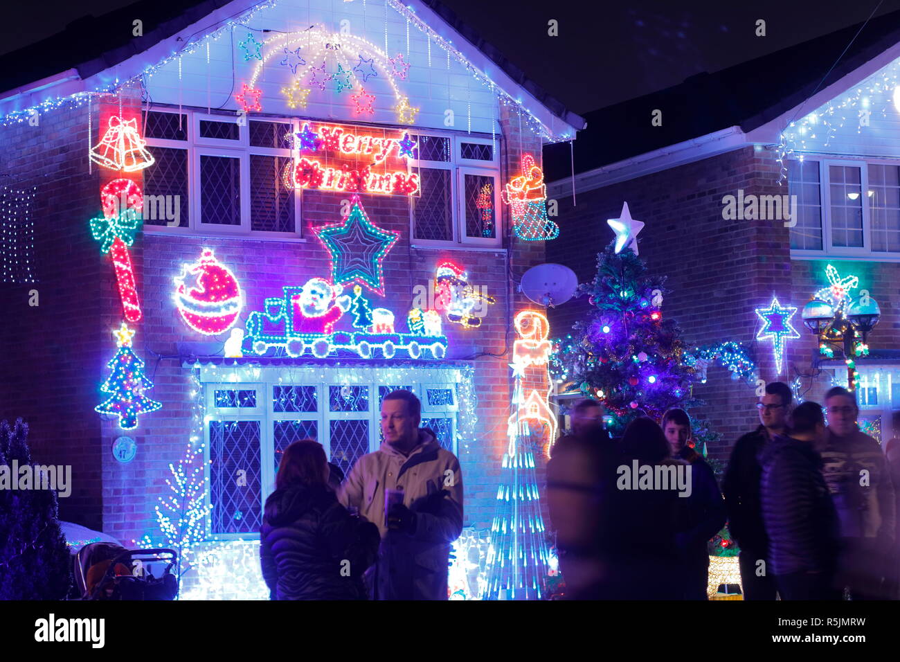 Stone brig christmas lights hires stock photography and images Alamy