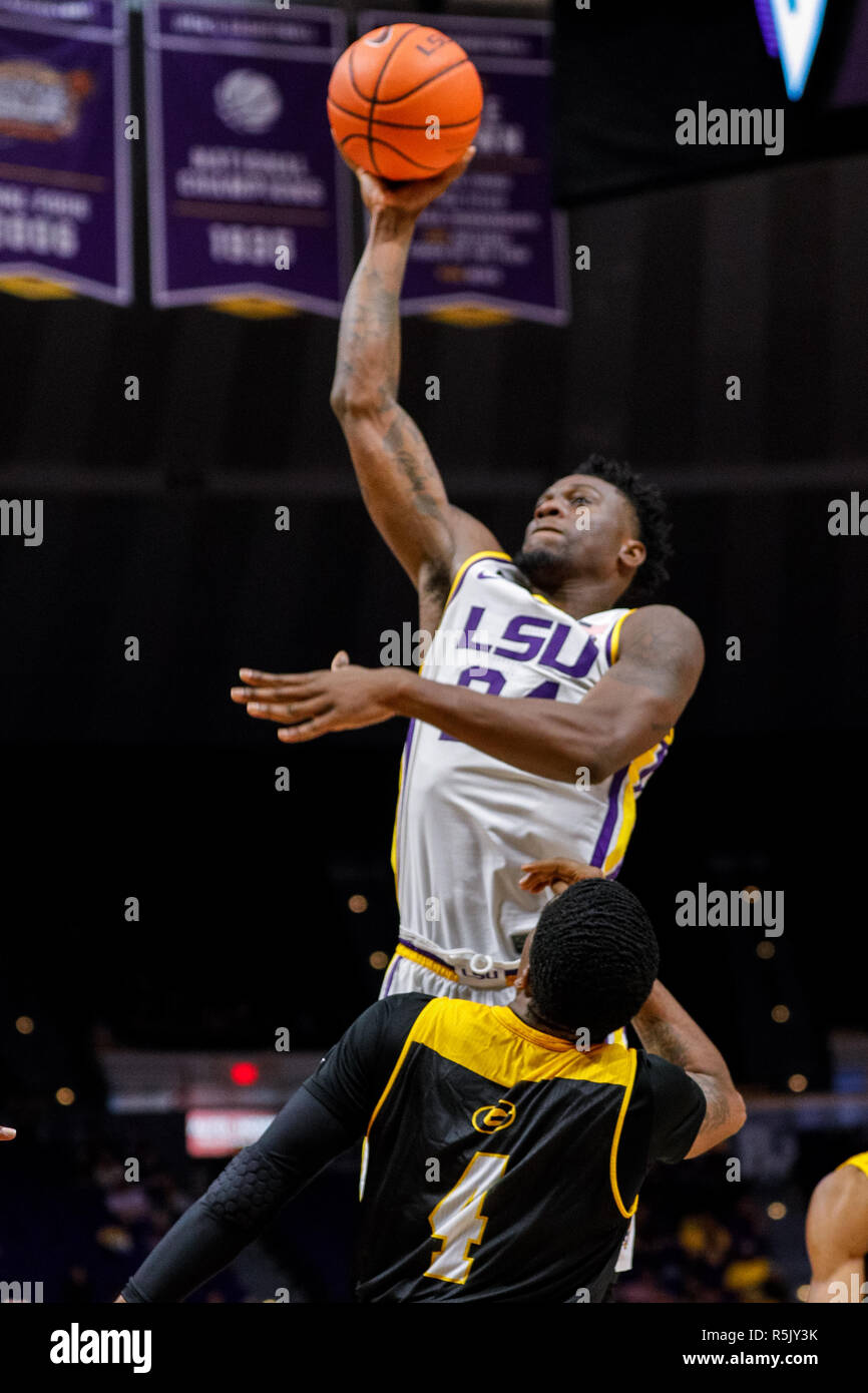 Baton Rouge, LA, USA. 1st Dec, 2018. during the game between LSU and Grambling at Pete Maravich