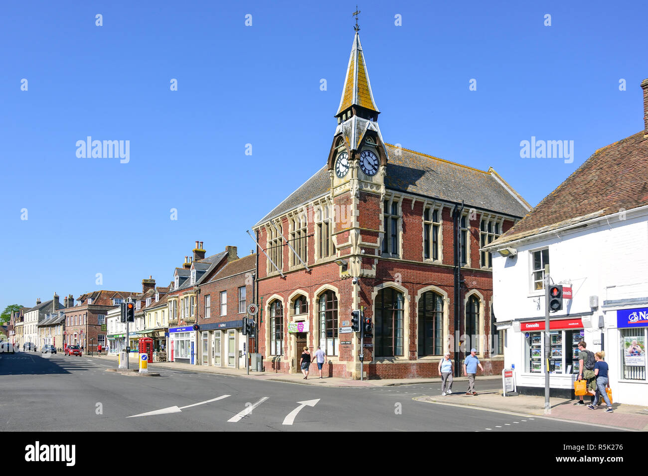 Wareham Town Hall & Museum, North Street, Wareham, Dorset, England