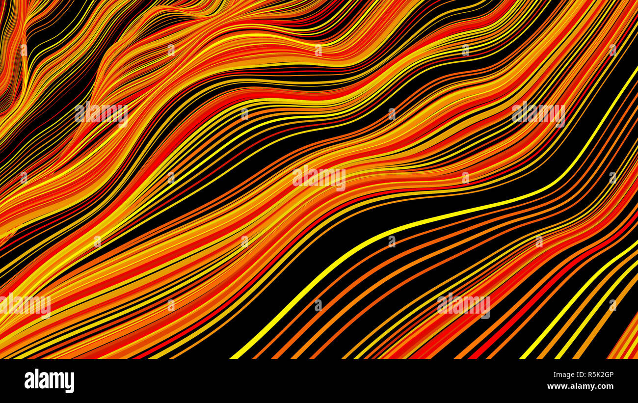 3d abstract figure neon lines hi-res stock photography and images - Alamy