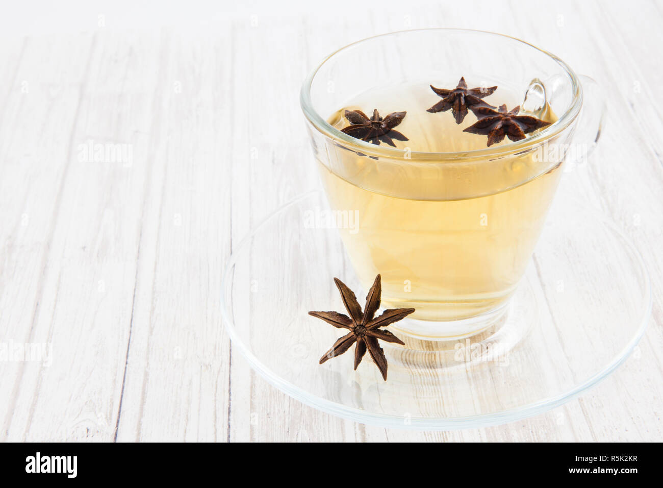 Chamomile (Matricaria chamomilla) and star anise (Illicium verum