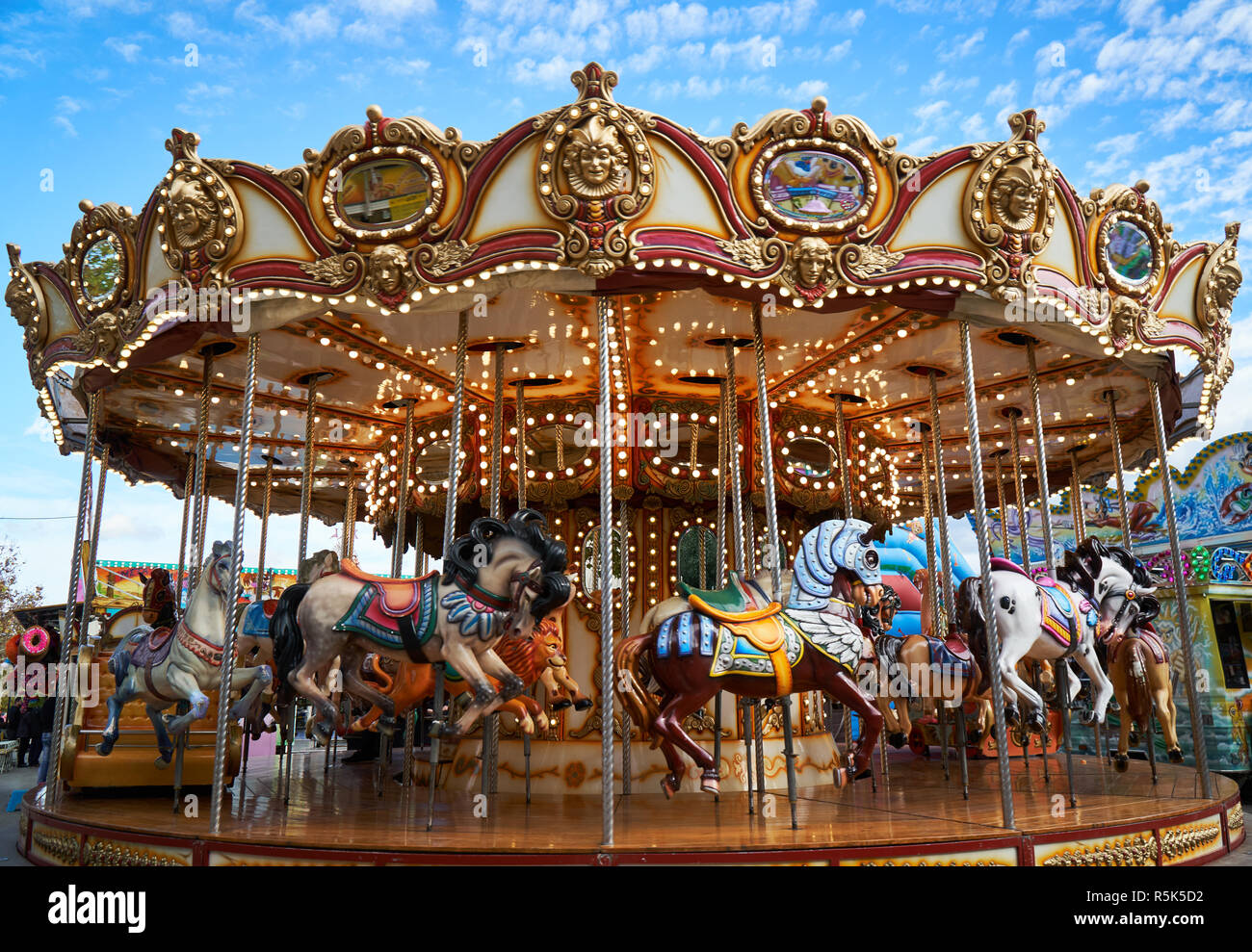 Grand carousel hi-res stock photography and images - Alamy