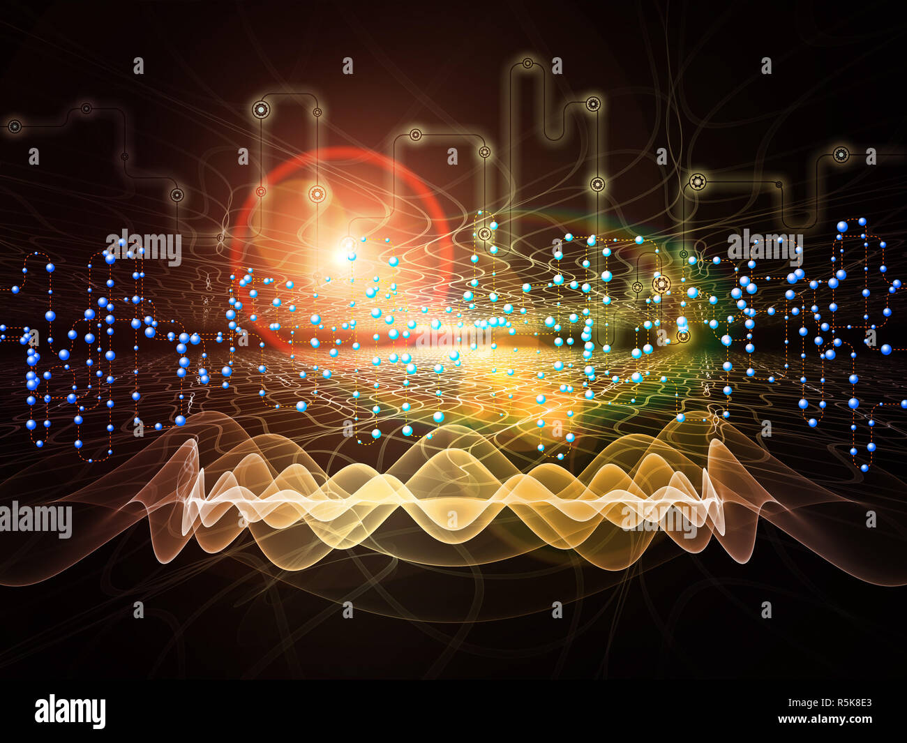 Data Flow Technologies Stock Photo - Alamy