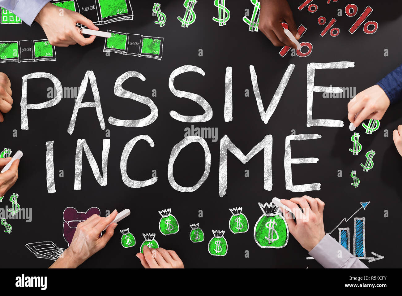 Passive Income Concept Stock Photo