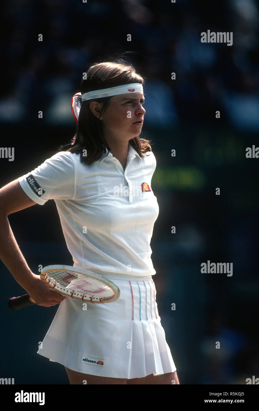 Hana Mandlikova at Wimbledon in the 1980's Stock Photo - Alamy