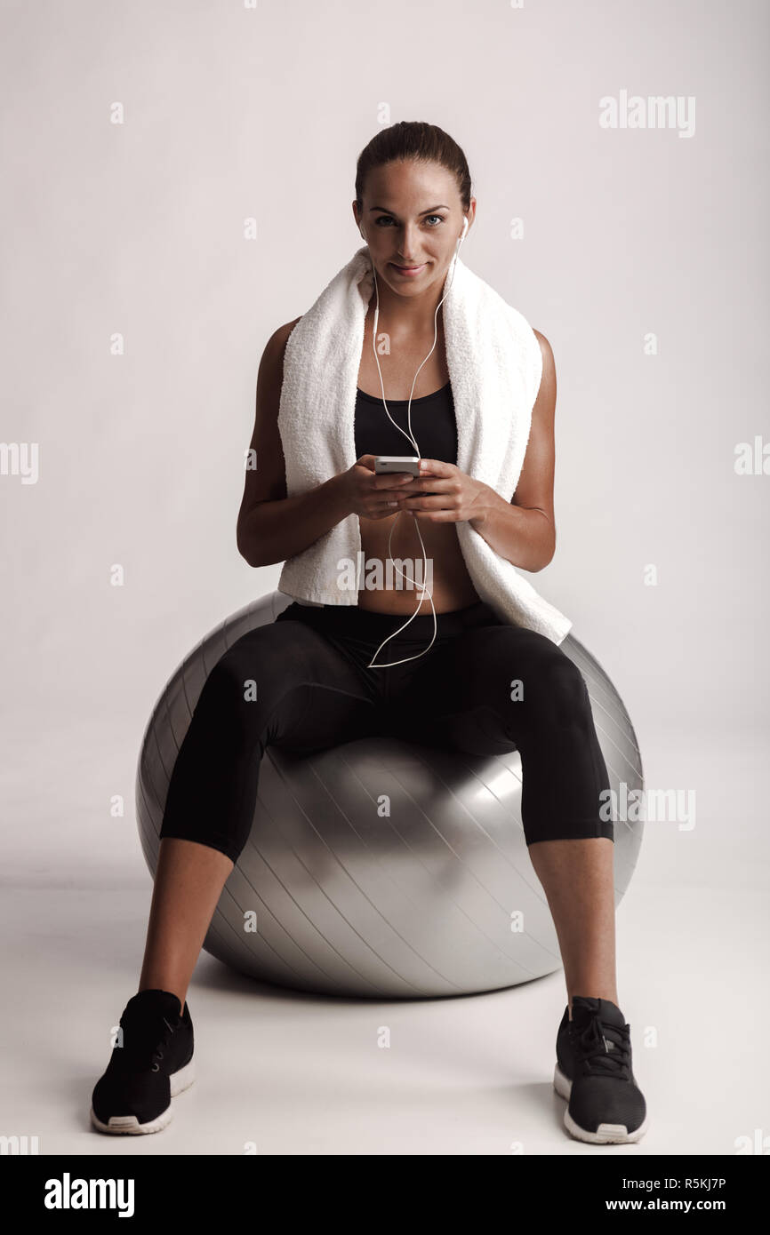 My Workout Playlist Stock Photo Alamy