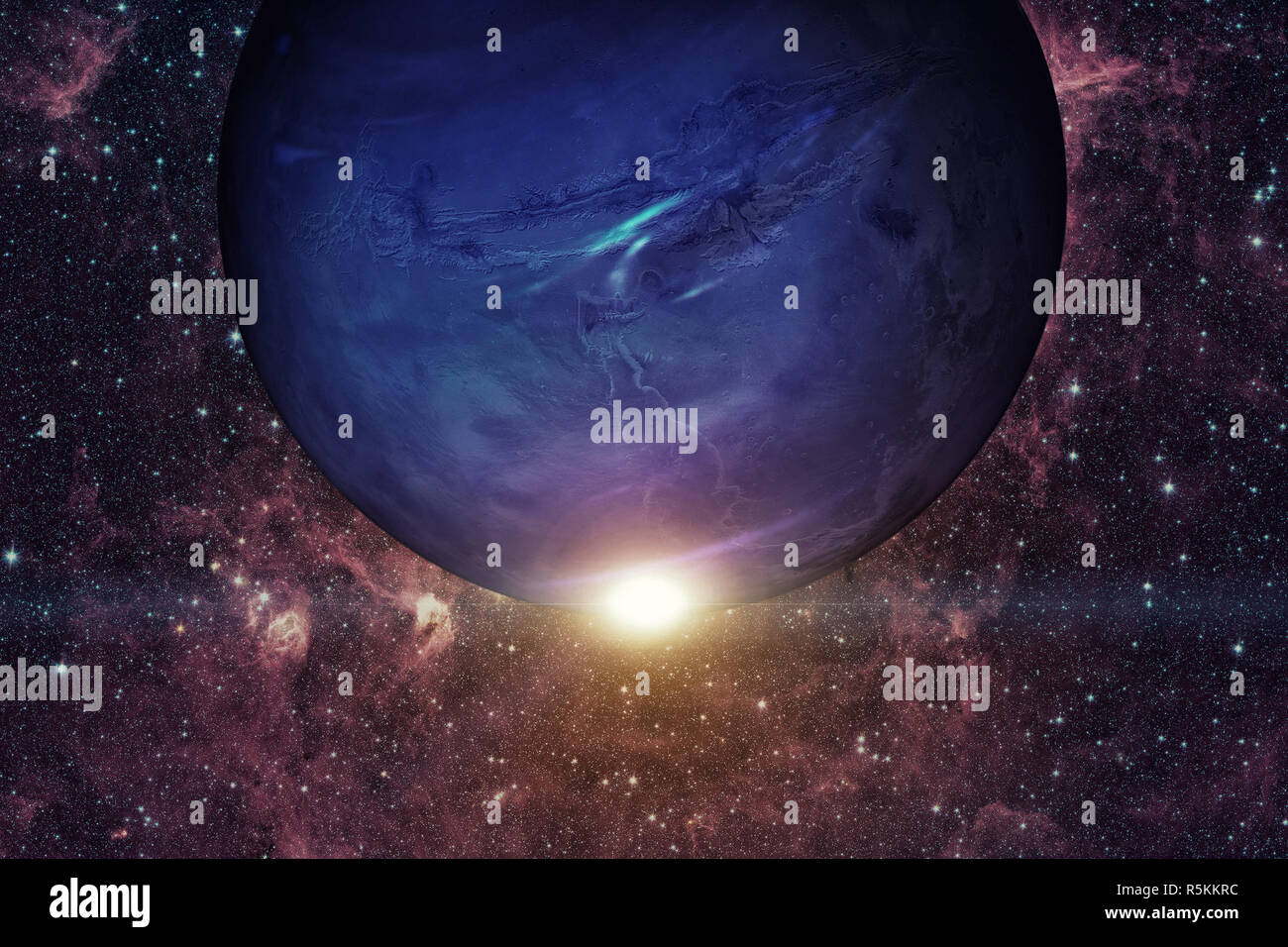 Solar System Neptune. It is the eighth and farthest from the