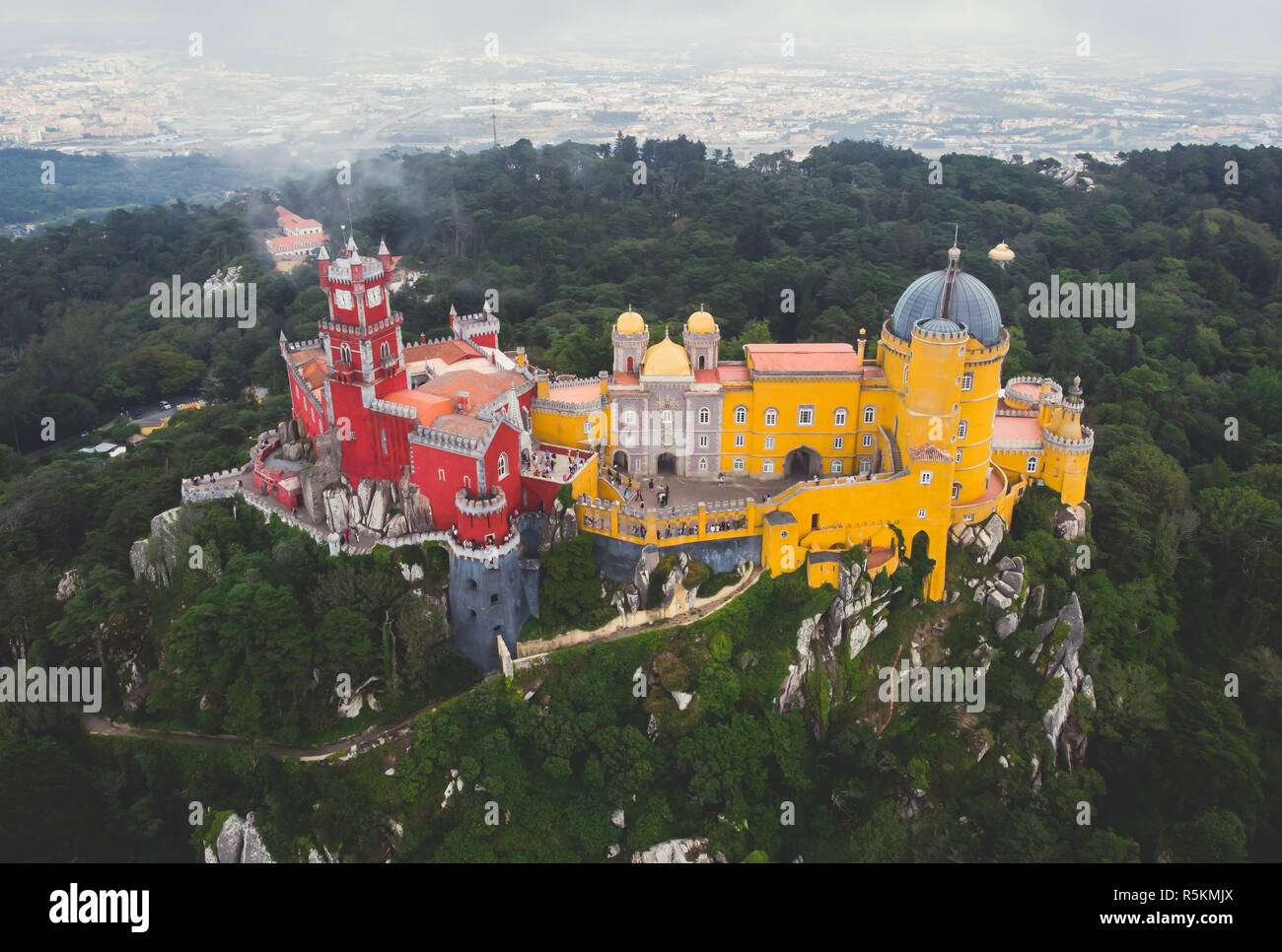 The Pena Palace A Romanticist Castle In The Municipality Of Sintra the-pena-palace-a-romanticist-castle-in-the-municipality-of-sintra