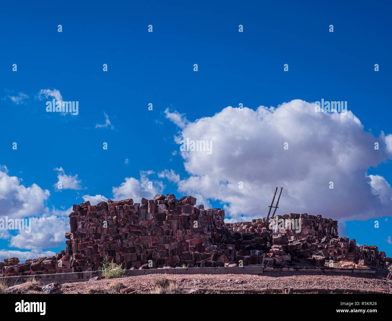 Agate House ruin, Long Log and Agate House Trails, Petrified Forest