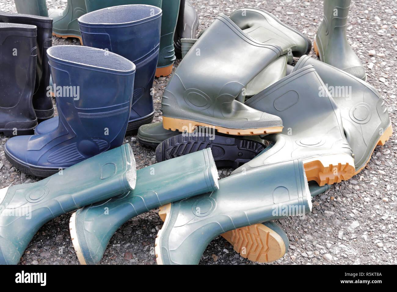 Pvc boots hi-res stock photography and images - Alamy