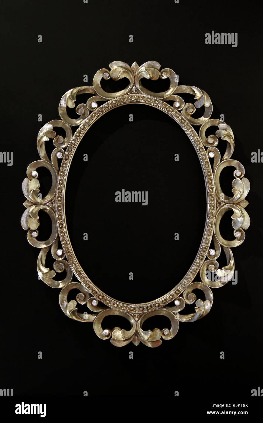 Oval Frame Stock Photo Alamy