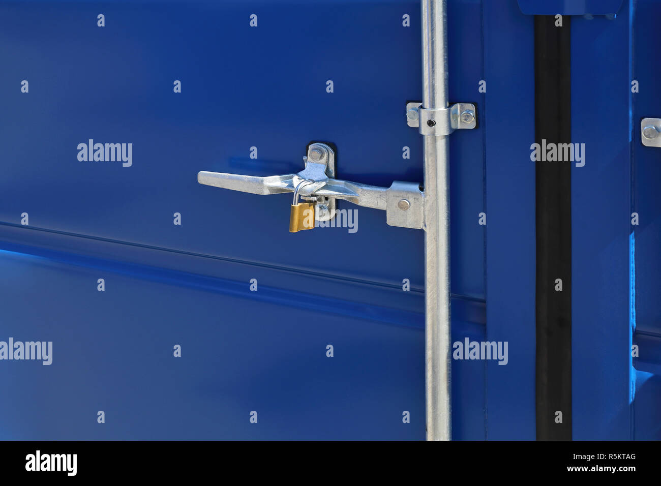 Container Latch Stock Photo Alamy