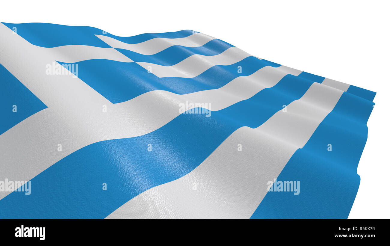 flag of greece Stock Photo Alamy