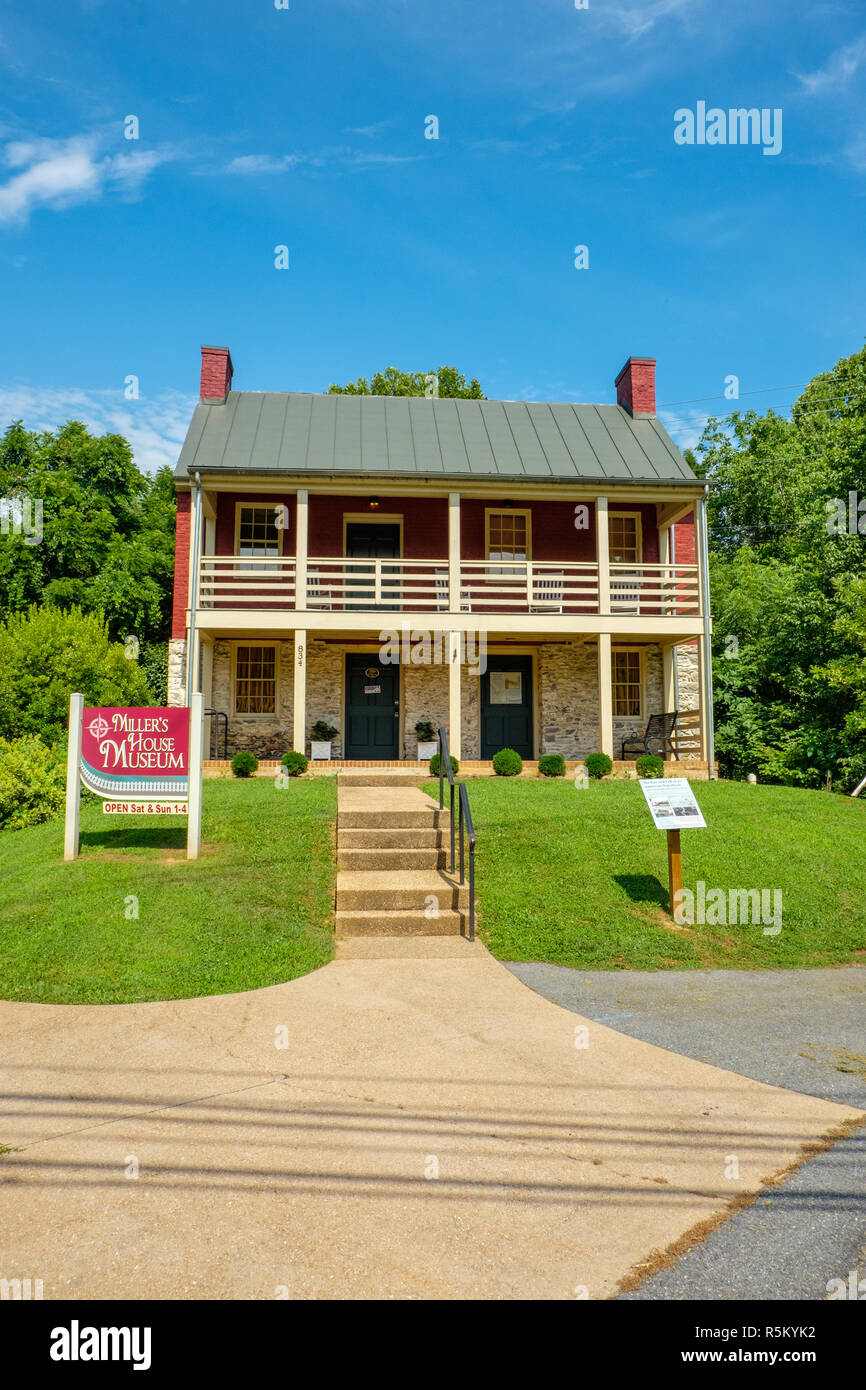 Miller House Museum, Jordans Point Historic District, Lexington