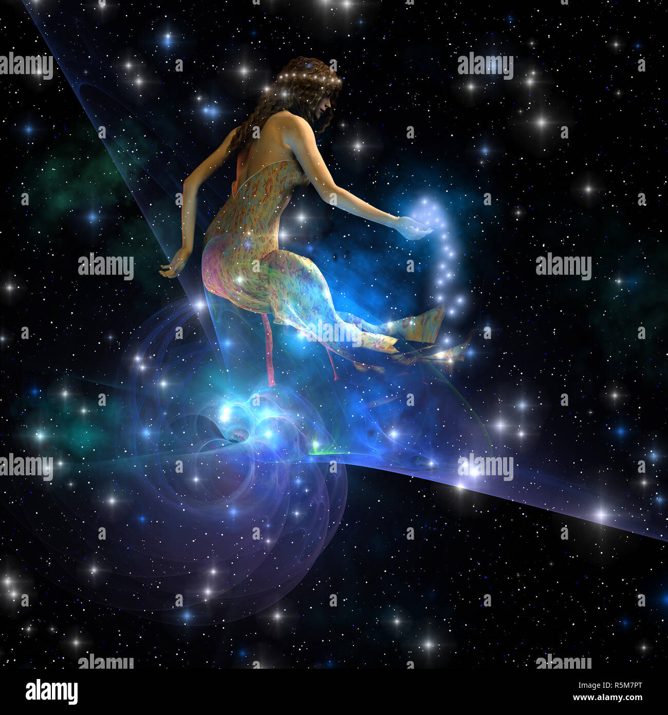 Fantasy art goddess hi-res stock photography and images - Alamy