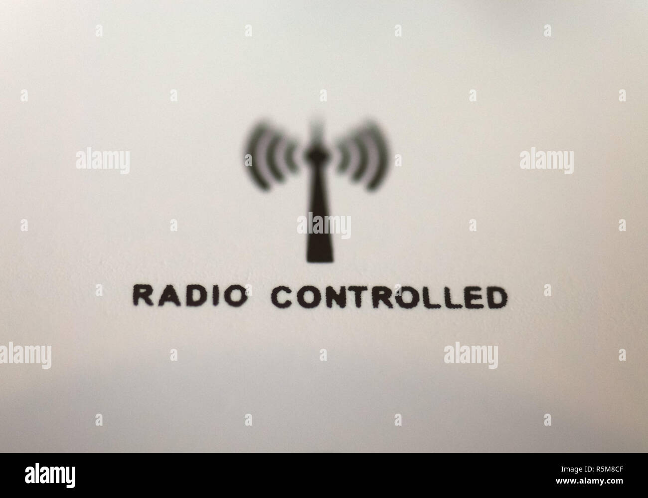 radio controlled clock Stock Photo - Alamy
