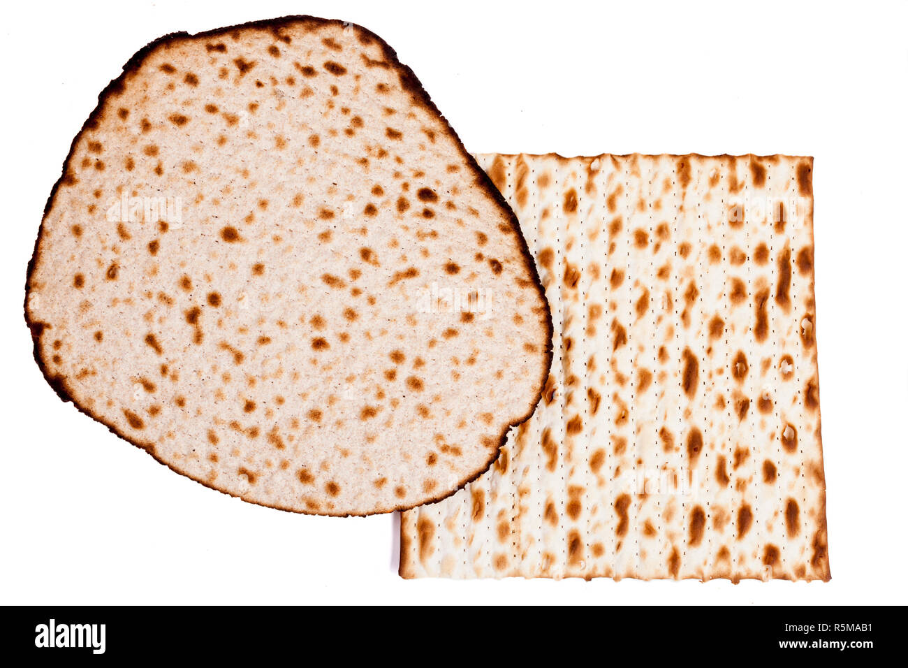 Types Of Matzah Stock Photo Alamy