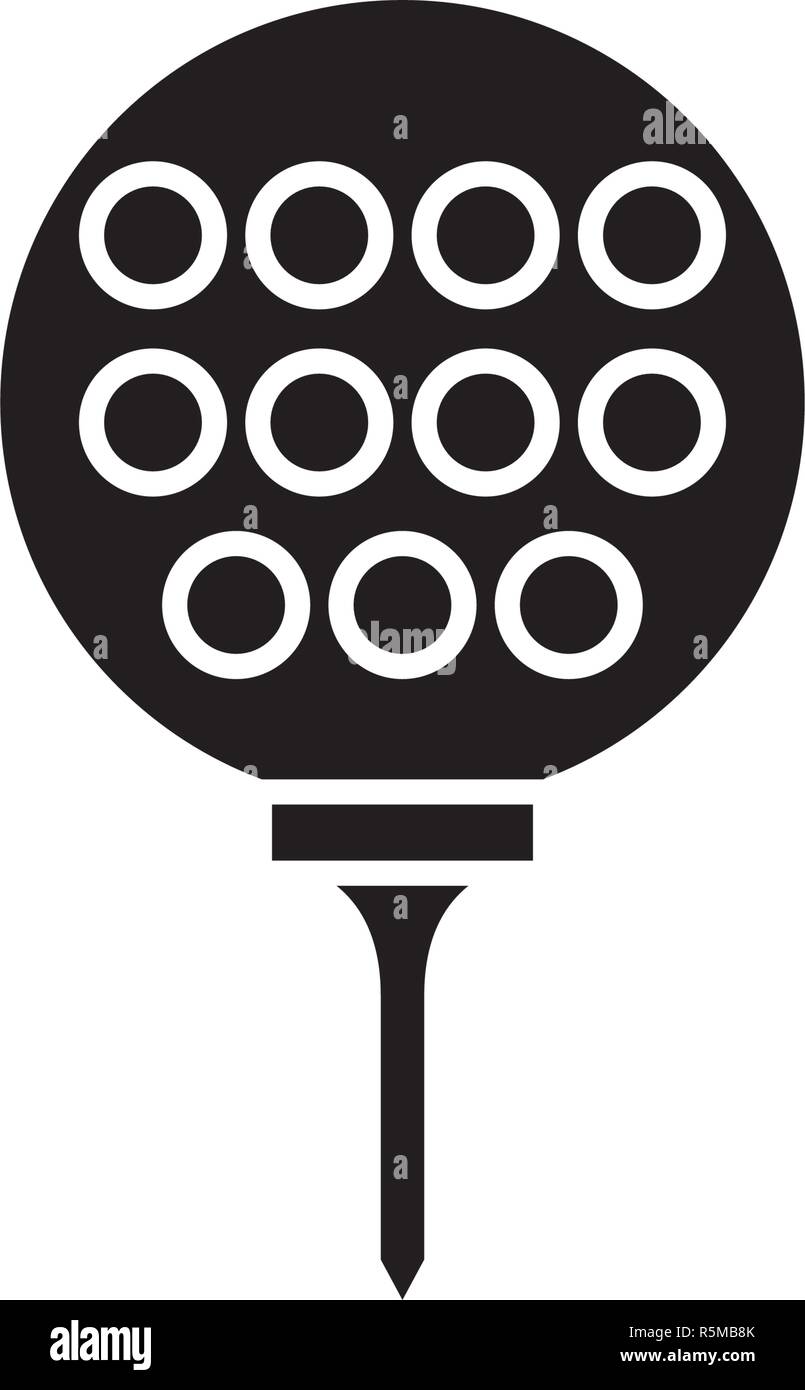 golf tee graphic