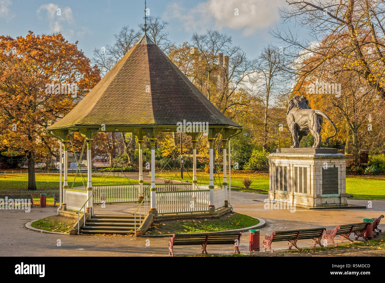 Forbury Gardens, Reading, Berks, UK Stock Photo