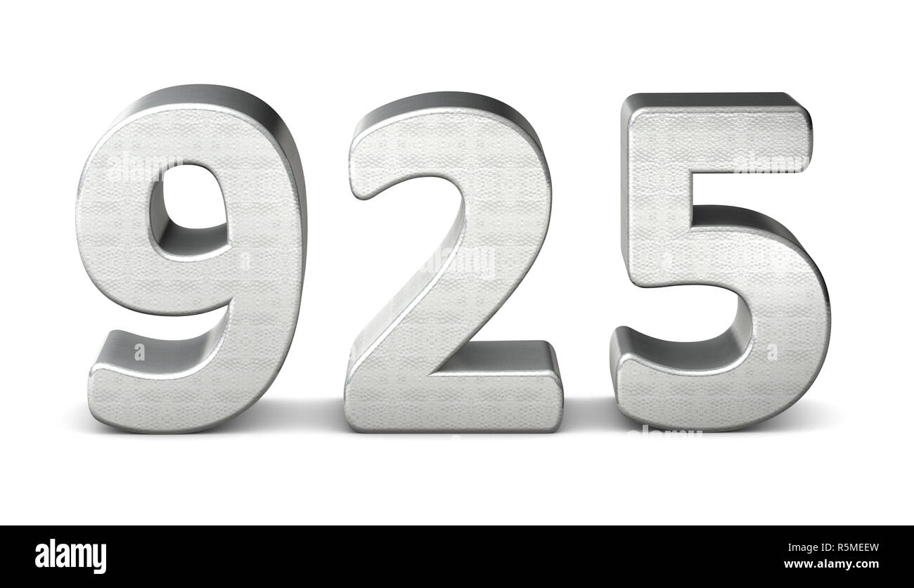 Silver number shop 925