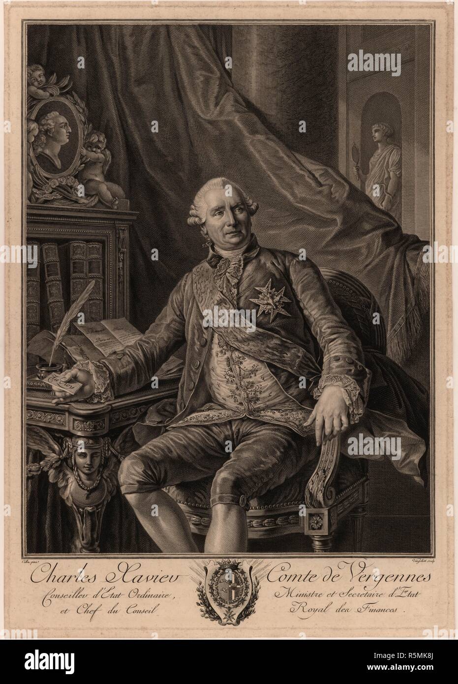 Charles Gravier, comte de Vergennes (17171787). Museum PRIVATE